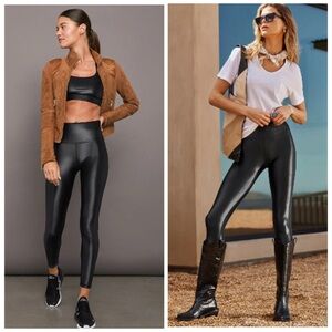 Carbon38 Takara Shine High Rise Metallic Legging Black M